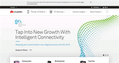 Desktop Screenshot of huawei.com